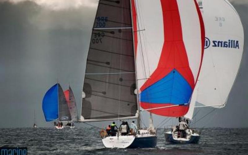 Beneteau First 40.7 under sail